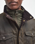Barbour Ogston Wax Olive
