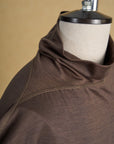 Motiv Osprey Mock Neck Wool Jersey Bronze