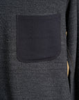 Motiv Minotaur Knit Wool French Terry Charcoal