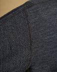 Motiv Swedish Thermal Knit Wool French Terry Charcoal