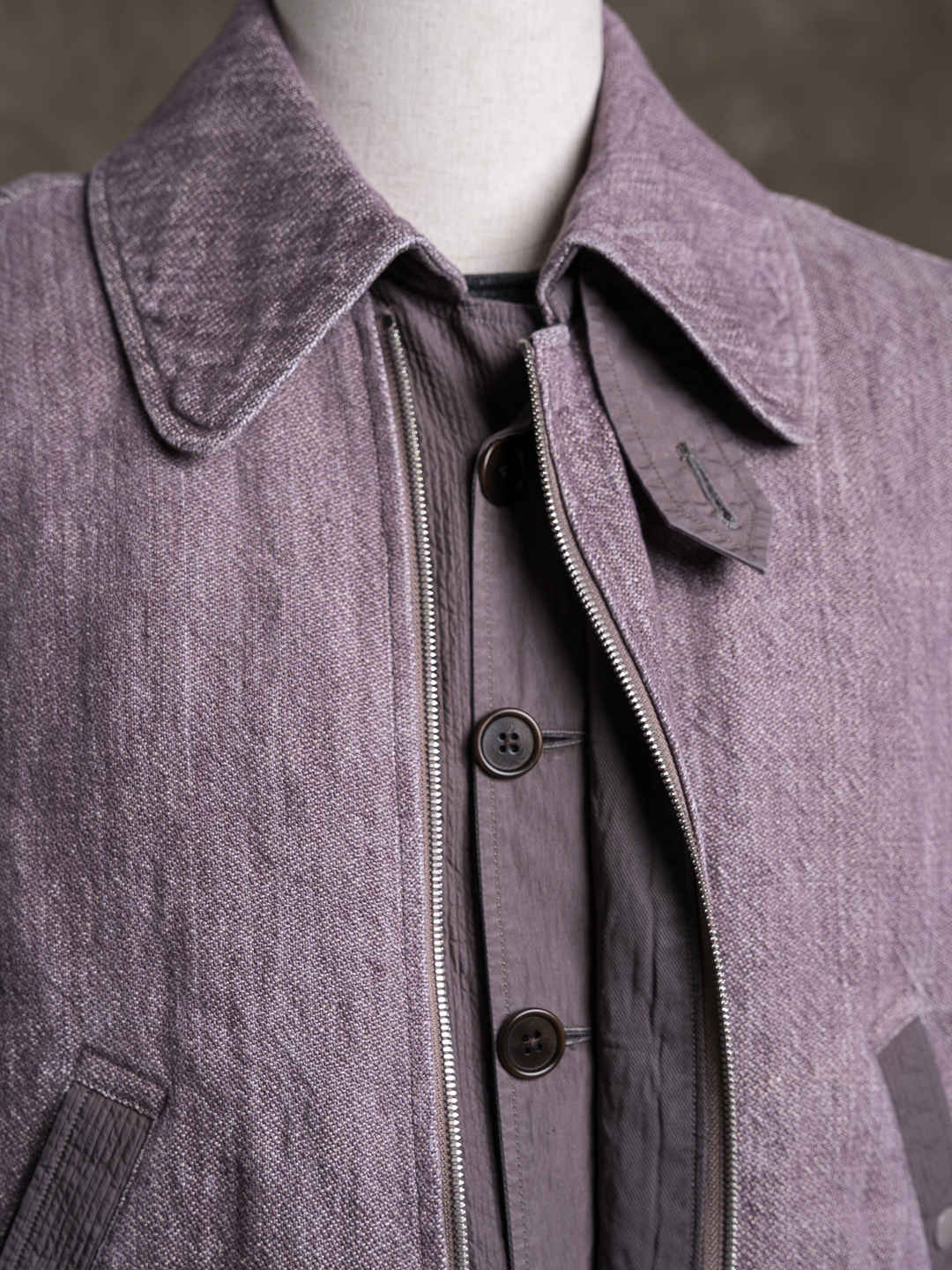 Motiv Mirage Jacket Heavy Linen Violet