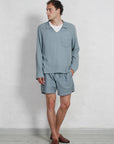 HG Marius Pull-On Shirt Lagoon