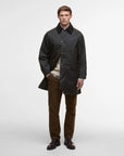 Barbour Country Wax Mac Jacket Olive