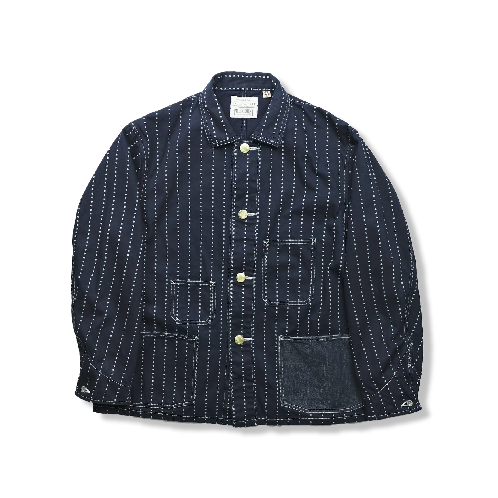 Fullcount Jeans 2051 Wabash Chore Jacket Indigo