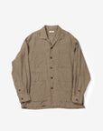 Calmlence Shirt Jacket Houndstooth Beige/Dark Khaki