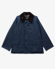 Barbour Oversized Bedale Waxed Jacket Cobalt Blue