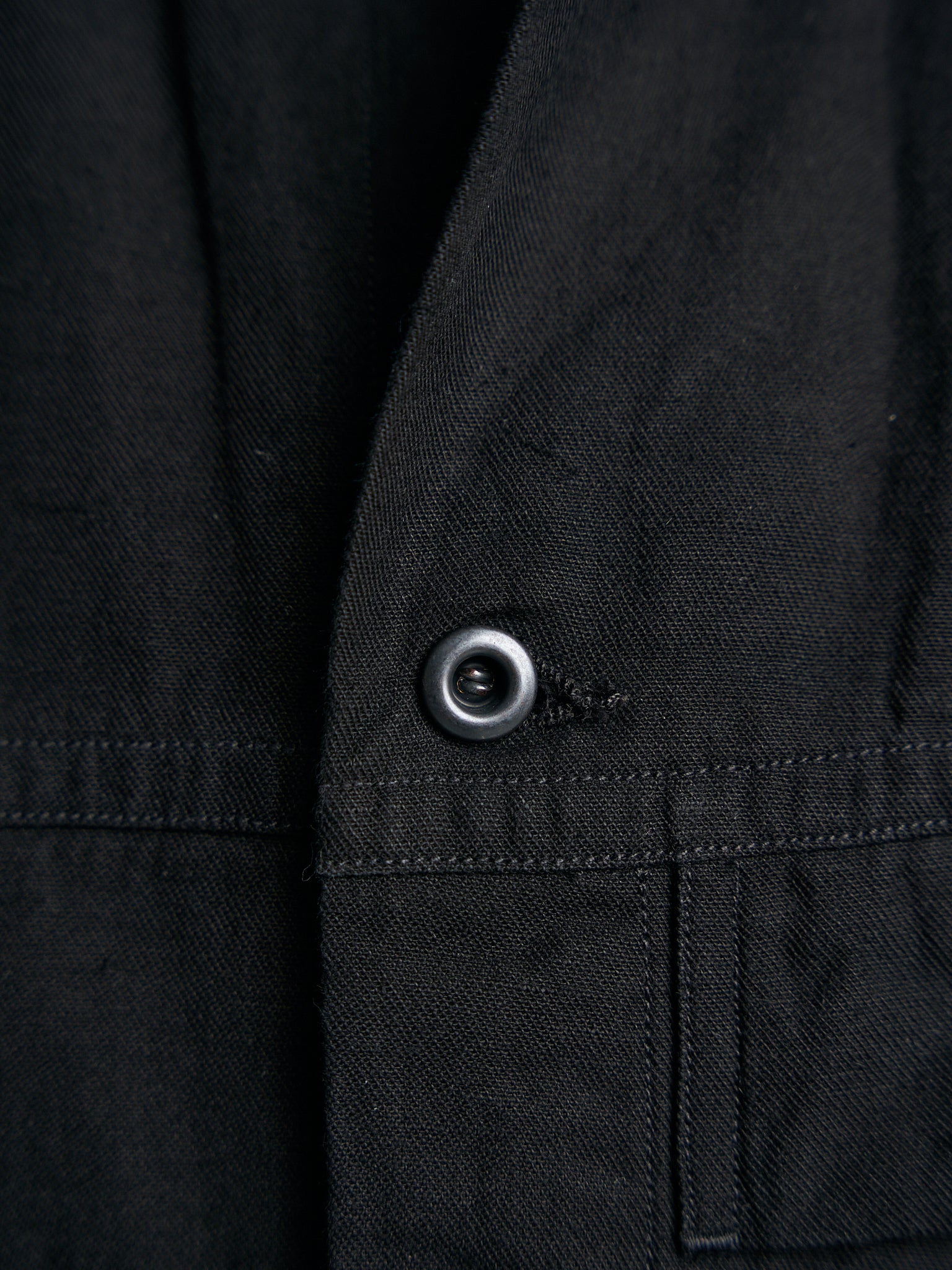 Motiv Litho Jacket Hemp Cotton Black