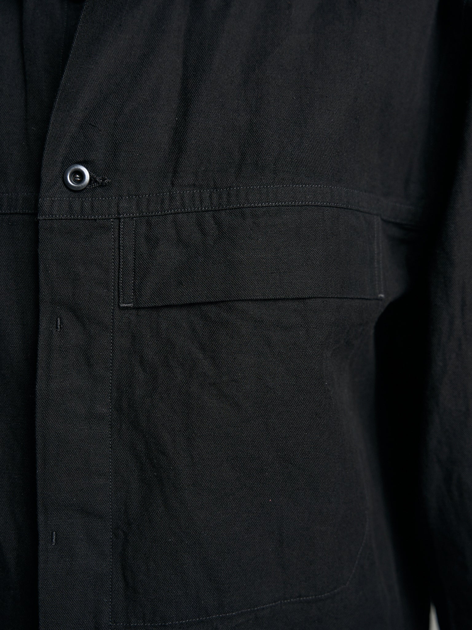 Motiv Litho Jacket Hemp Cotton Black