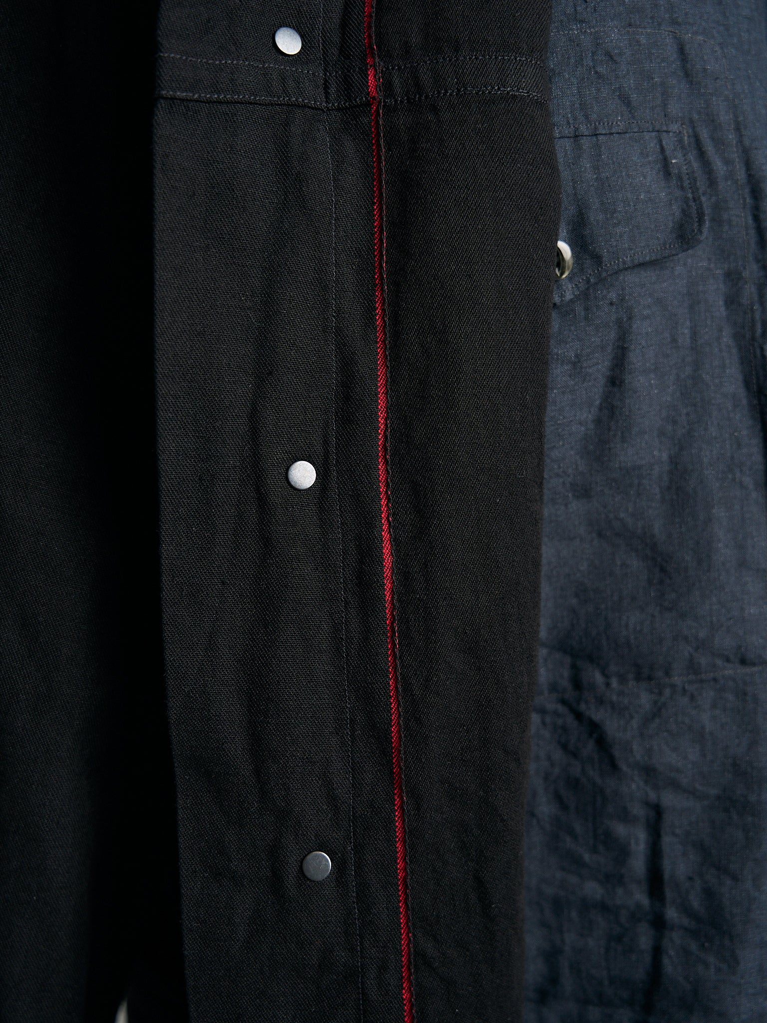 Motiv Litho Jacket Hemp Cotton Black