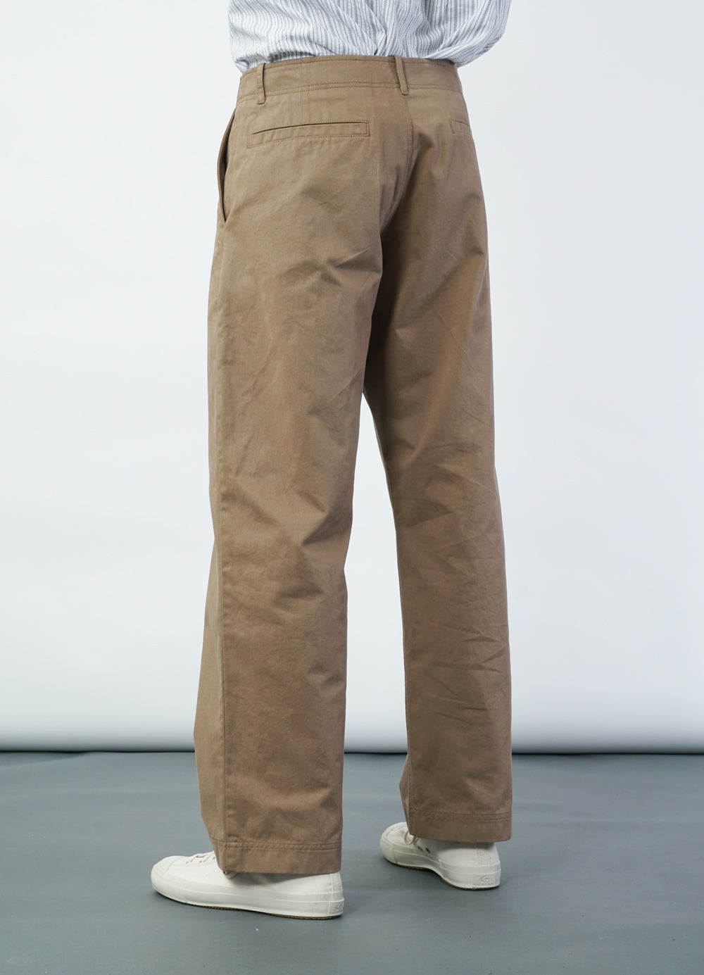 HG Keld Straight Cut Trousers Beige