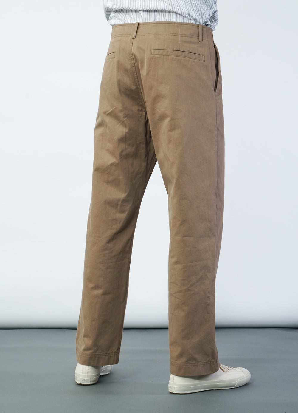 HG Keld Straight Cut Trousers Beige