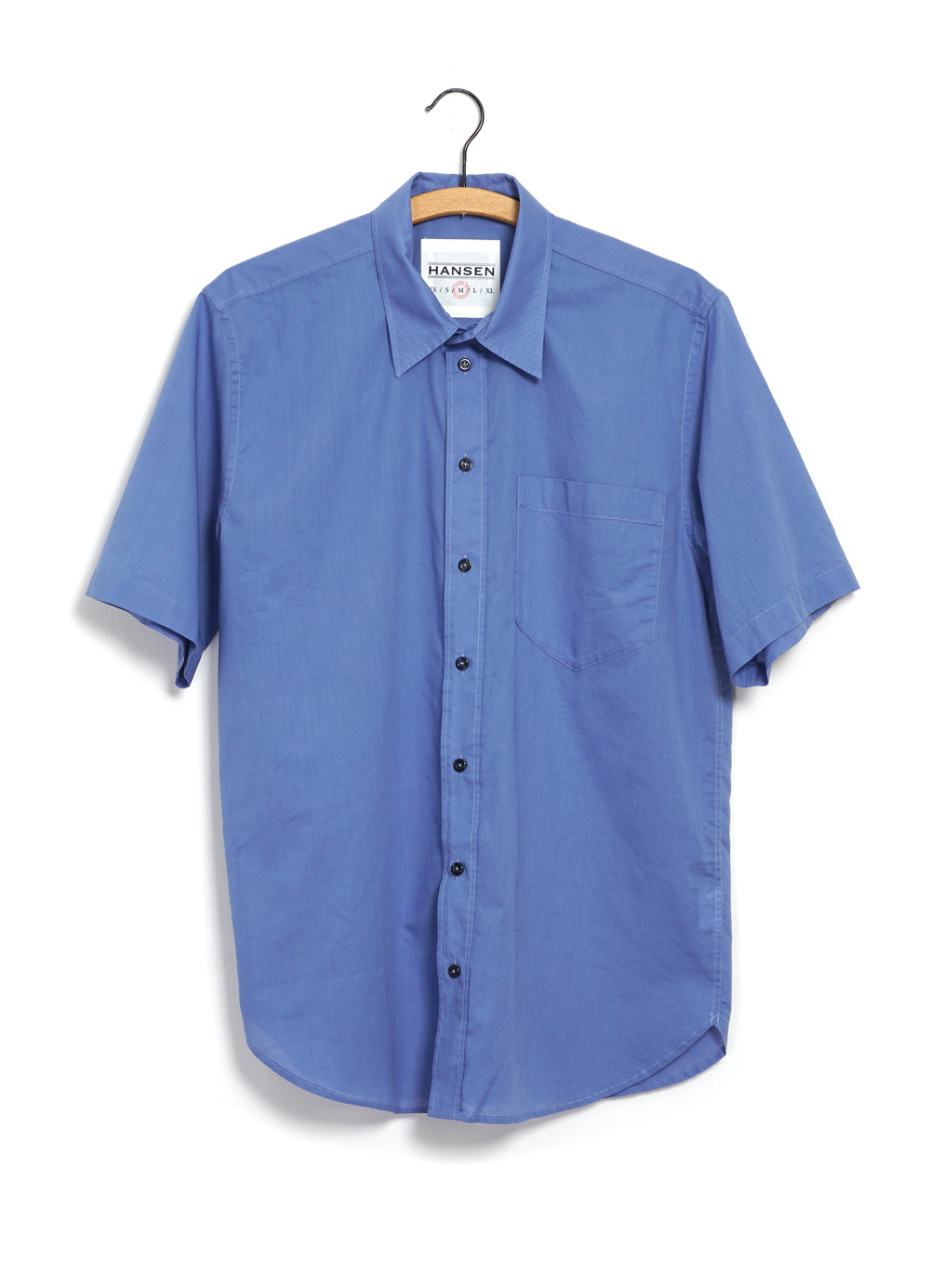 HG Reidar Short Sleeve Shirt Blue Bell