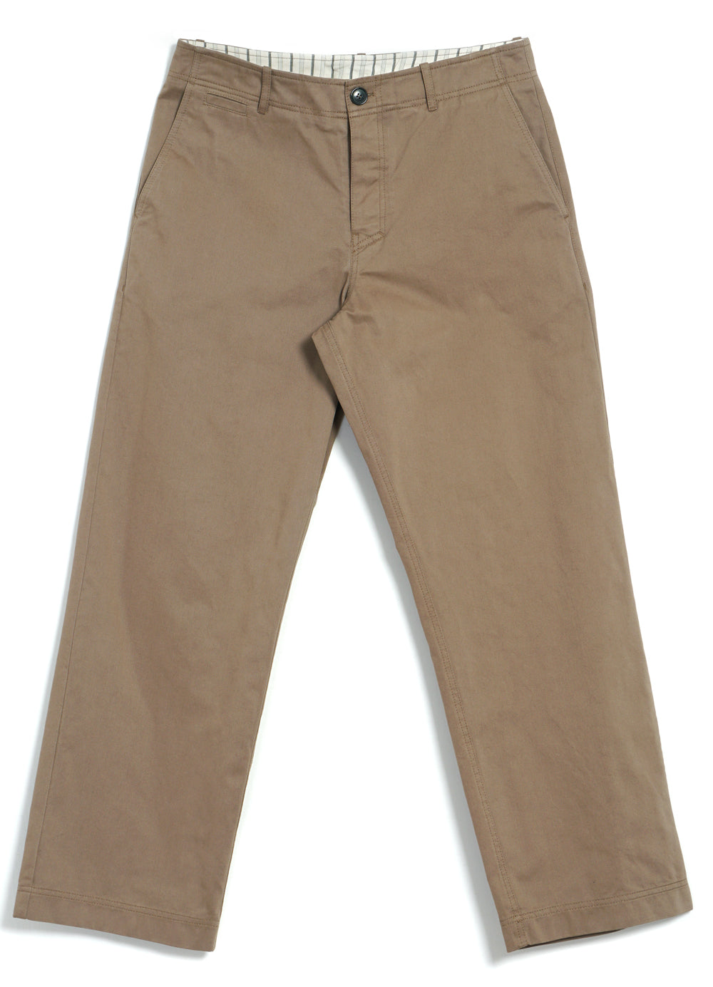 HG Keld Straight Cut Trousers Beige