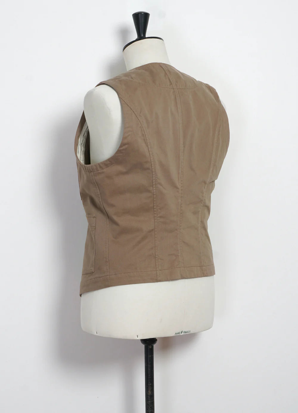 HG Knud Workwear Waistcoat Beige