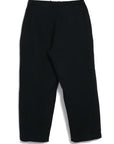 HG Bobby Wide Pleated Trousers Black Gauze