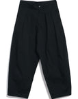 HG Andrew Super Wide Cut Trousers Black Drill