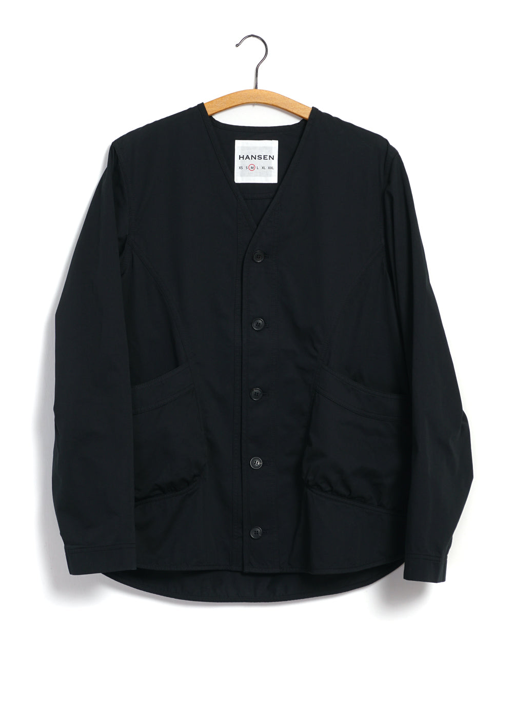 HG Bernard Loose Fit Light Jacket Black Drill