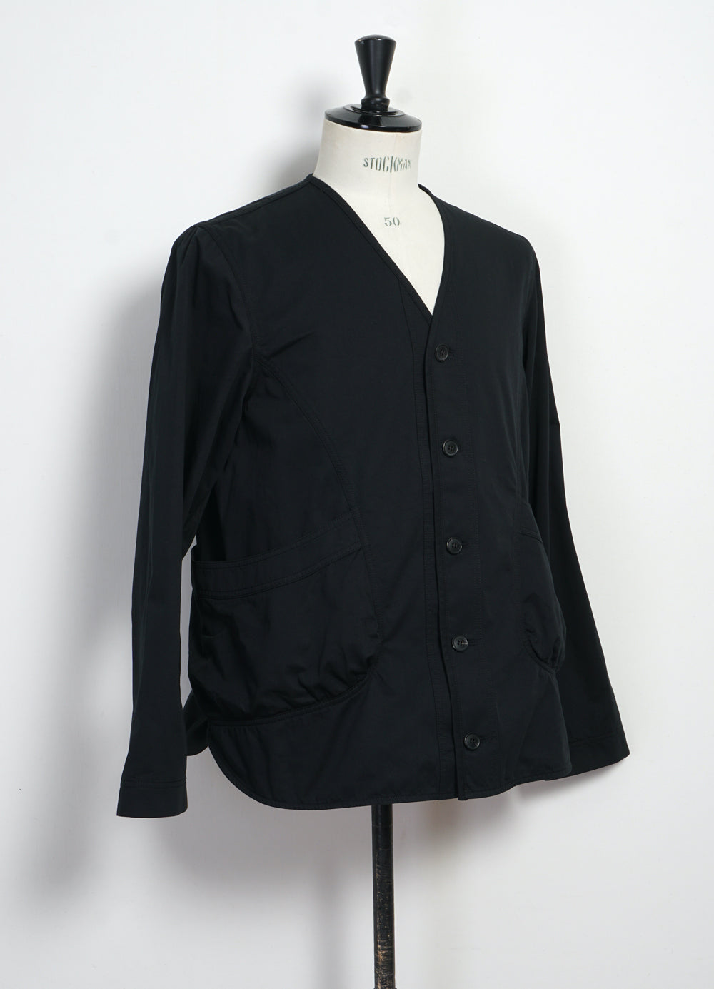 HG Bernard Loose Fit Light Jacket Black Drill