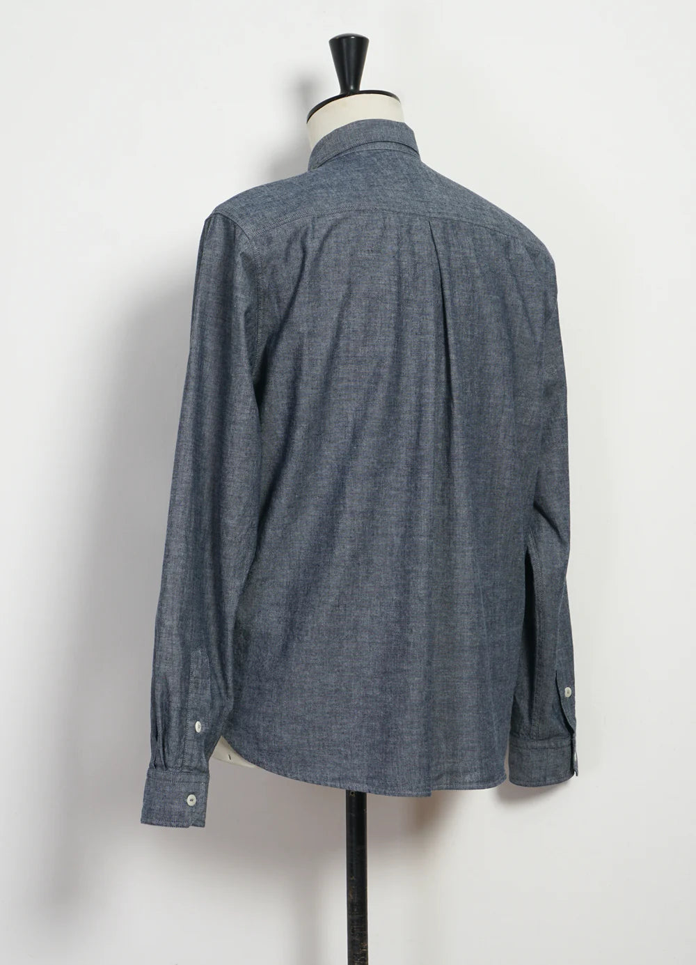 HG Raymond Loose Cut Shirt Indigo Chambray
