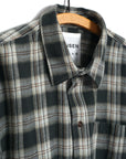 HG Raymond Loose Cut Shirt Black Checks