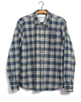 HG Raymond Loose Cut Shirt Blue Checks