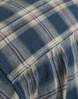 HG Raymond Loose Cut Shirt Blue Checks