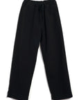 HG Emir Casual Drawstring Pants Double Black
