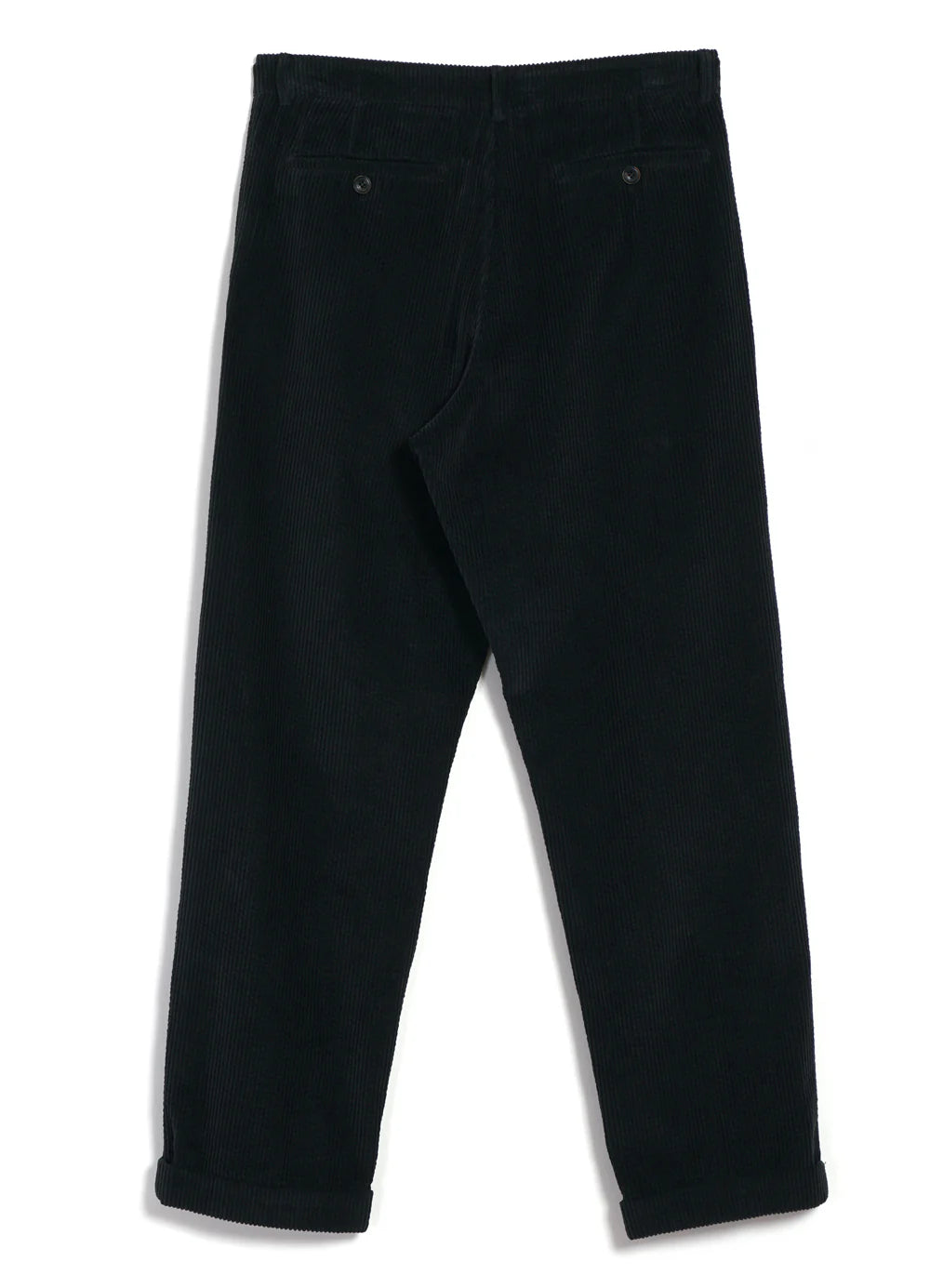 HG Sune Pleated Wide Cut Trousers Dusty Black