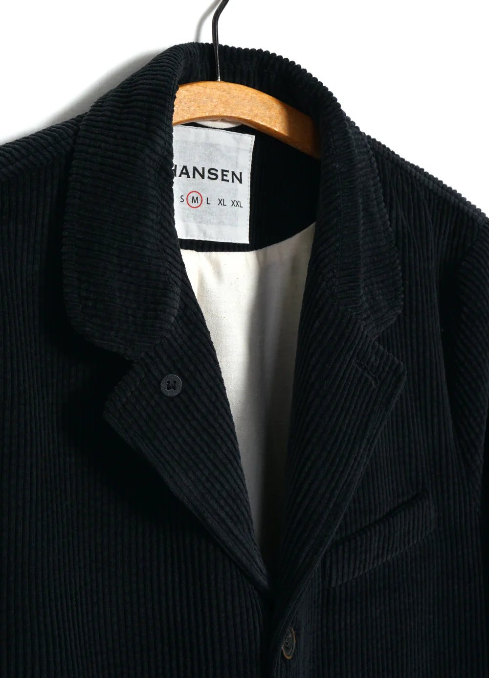 HG Vincent Classic Four Button Workwear Blazer Dusty Black
