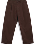 HG Bobby Wide Pleated Trousers Chestnut
