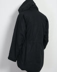 HG Storm Waxed Hooded Parka Nero