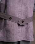 Motiv Wrapped Hunting Vest Heavy Linen Violet