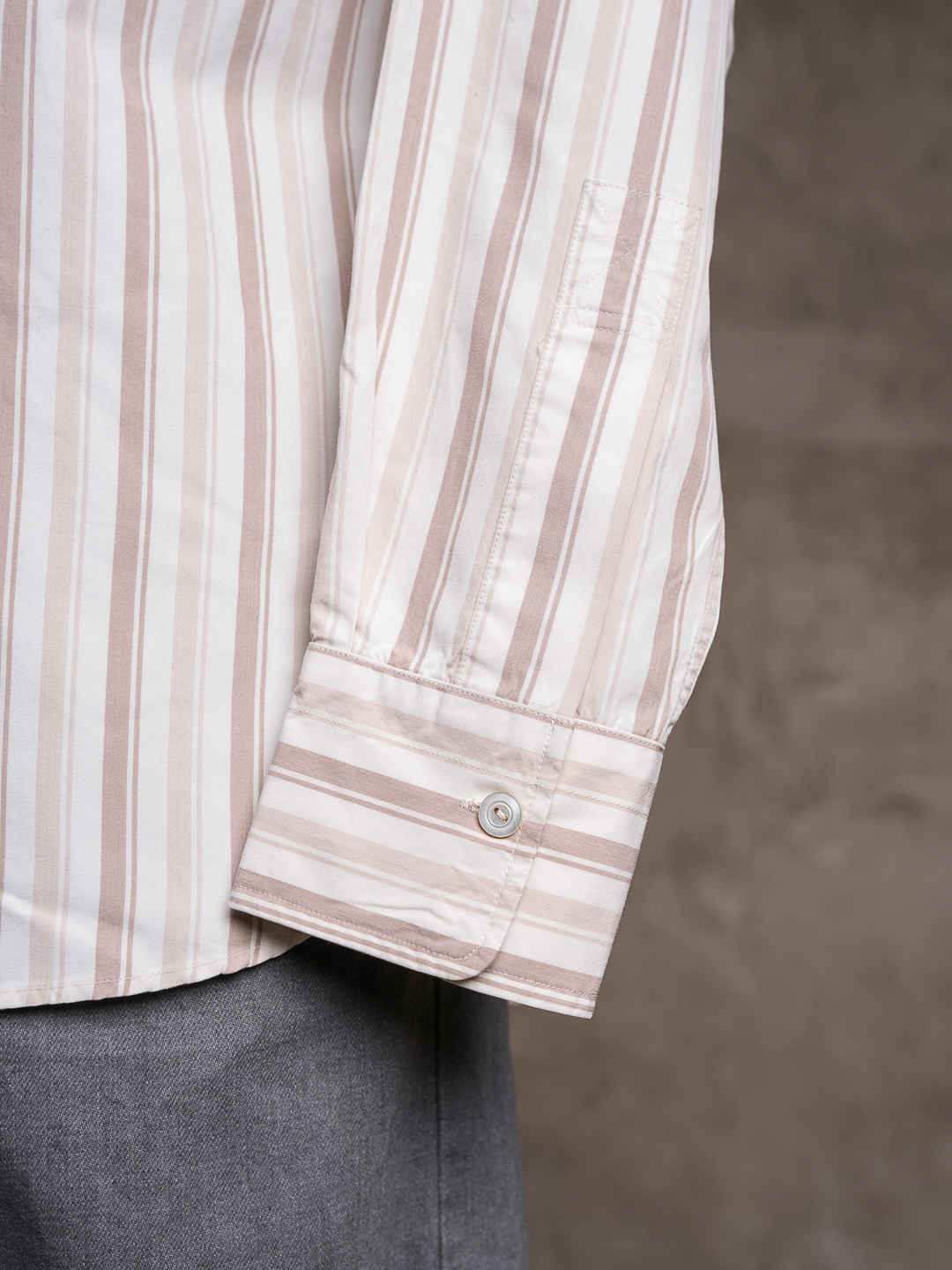 Motiv Gyorgy Shirt Silk Pink Stripe