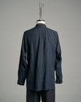 Motiv Savon Shirt Superfine Linen Asphalt