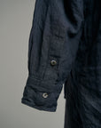 Motiv Savon Shirt Superfine Linen Asphalt