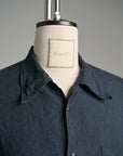 Motiv Savon Shirt Superfine Linen Asphalt