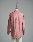 Motiv Draughtsman Shirt Superfine Linen Mauve