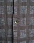 Motiv Arrow Collar Shirt Dobby Double Gauze Slate