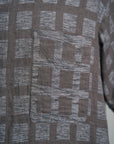 Motiv Arrow Collar Shirt Dobby Double Gauze Slate