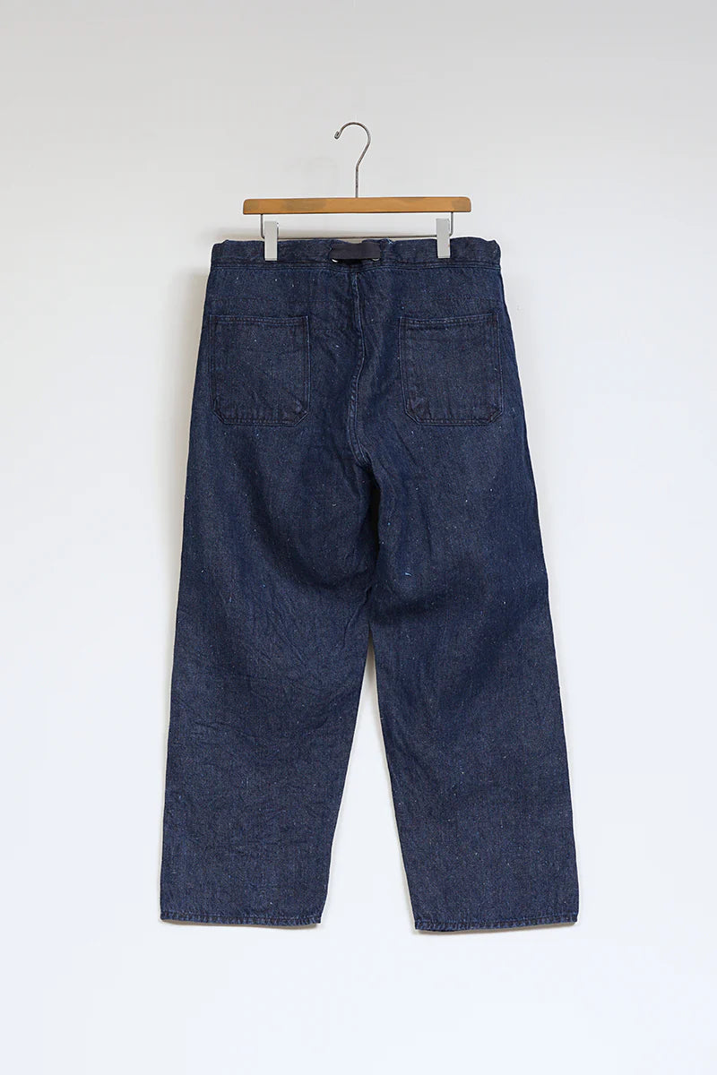 Nigel Cabourn Hospital Pant Hemp Denim Indigo