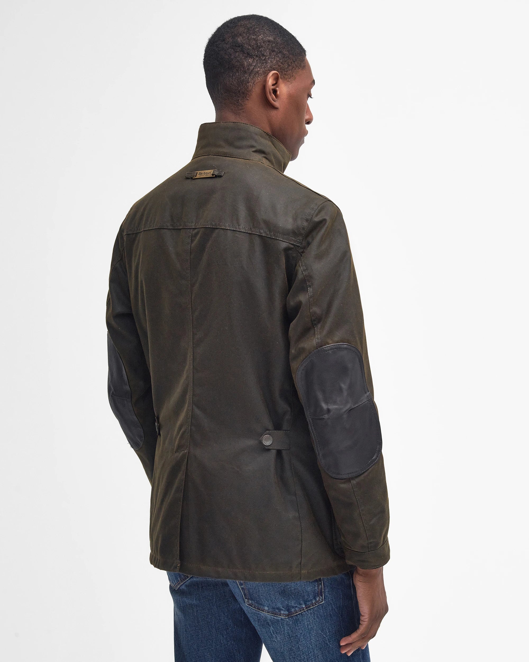 Barbour Ogston Wax Olive