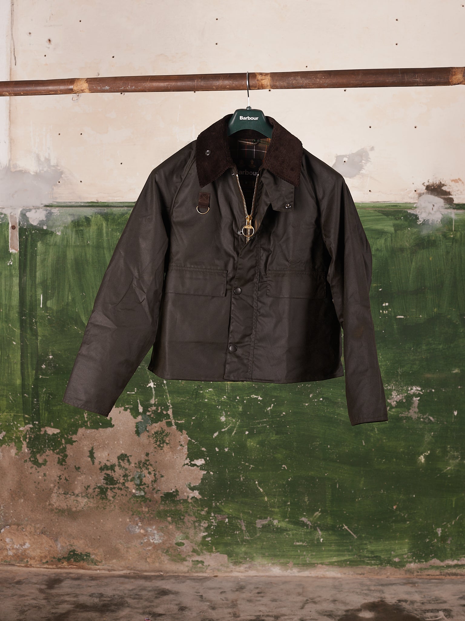 Barbour Spey Wax Jacket Olive – Store Du Nord