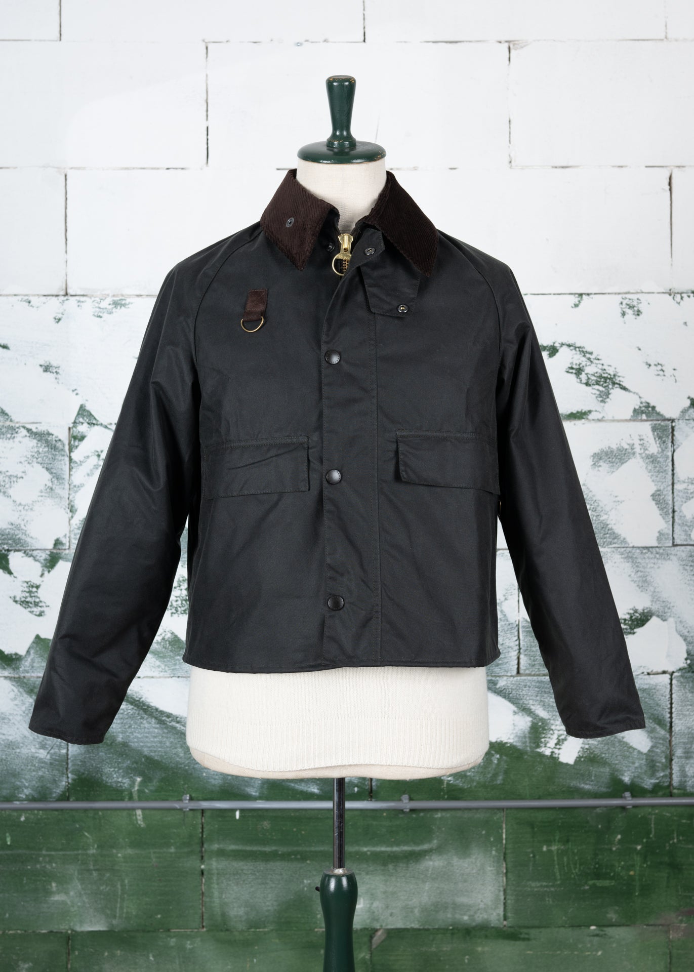 Barbour Spey Wax Jacket Sage