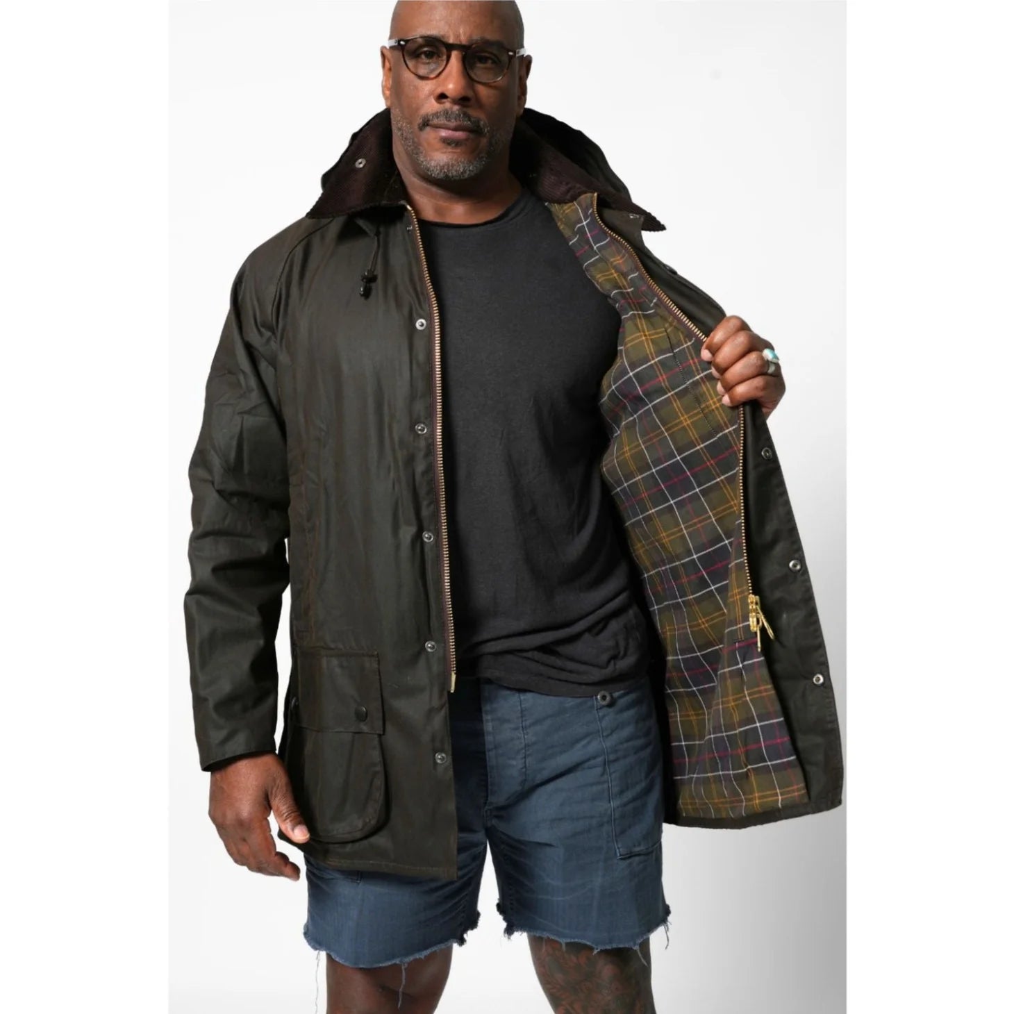 Barbour classic beaufort olive sales