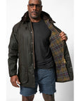 Barbour Beaufort Sylkoil Wax Olive