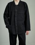 Motiv Litho Jacket Hemp Cotton Black