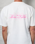 Sunray Tee Haleiwa Frokey Screen Print Off White/Pink