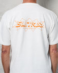 Sunray Tee Haleiwa Frokey Screen Print Off White/Orange