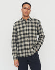 HG Raymond Loose Cut Shirt Black Checks