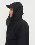 HG Storm Waxed Hooded Parka Nero